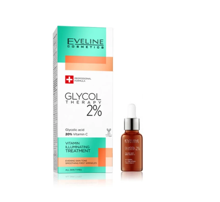  Eveline GLYCOL THERAPY 2% VIT C 20% 18Ml